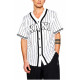 Karl Kani Ανδρικό κολεγιακό πουκάμισο Serif Pinstripe Baseball Shirt